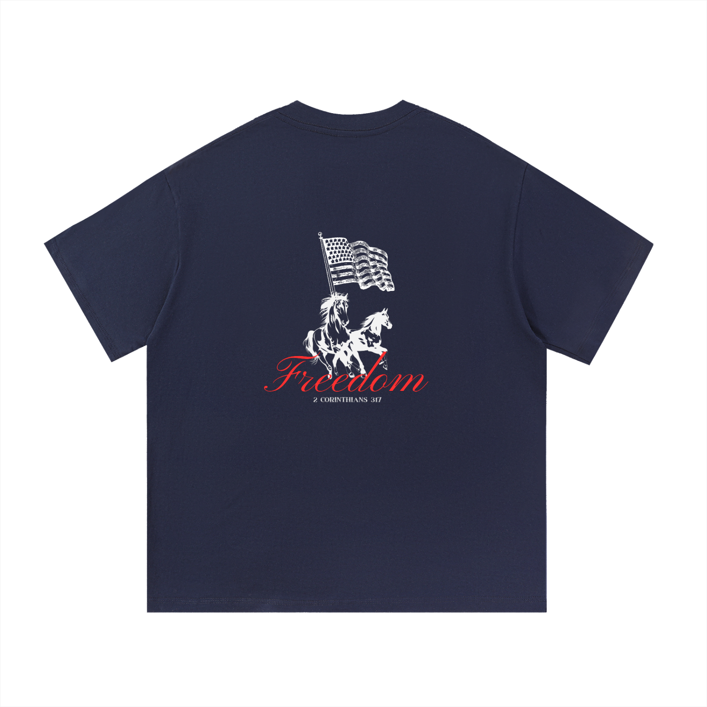 Freedom Navy Tee