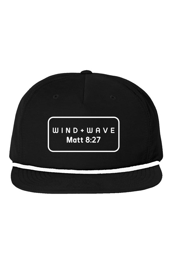 Matt 8:27 Golf Cap - black