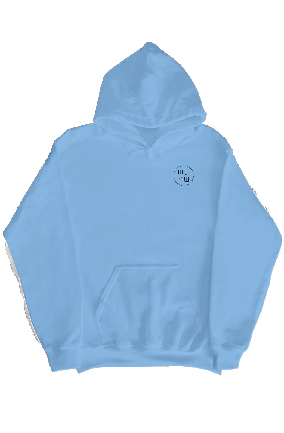 W+W Classic Hoodie - Carolina Blue