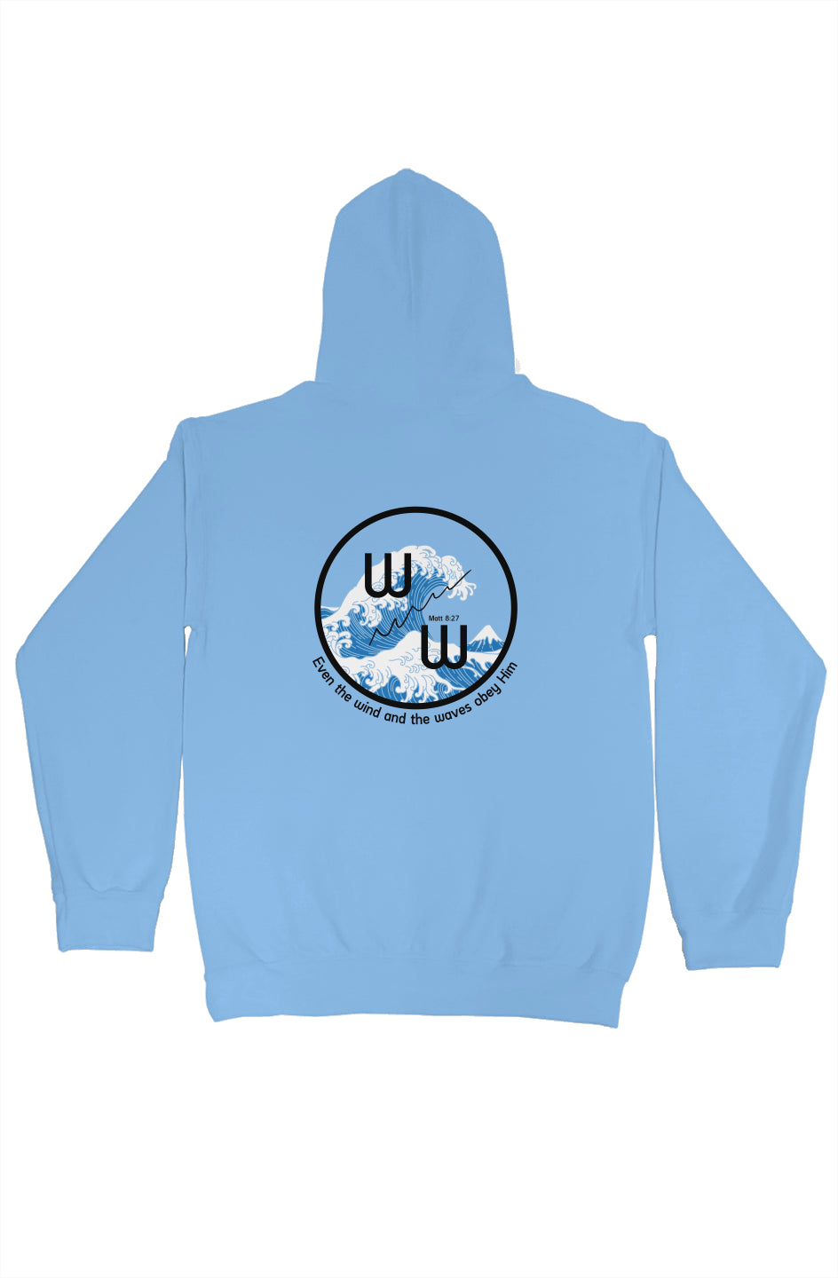 W+W Classic Hoodie - Carolina Blue