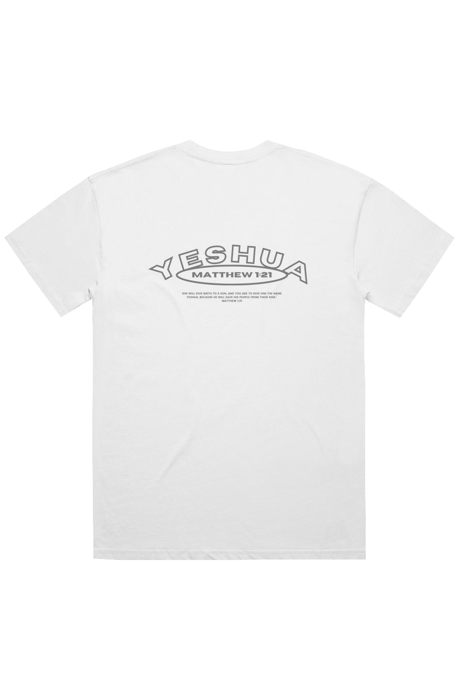 Yeshua Oversized Tee - Black