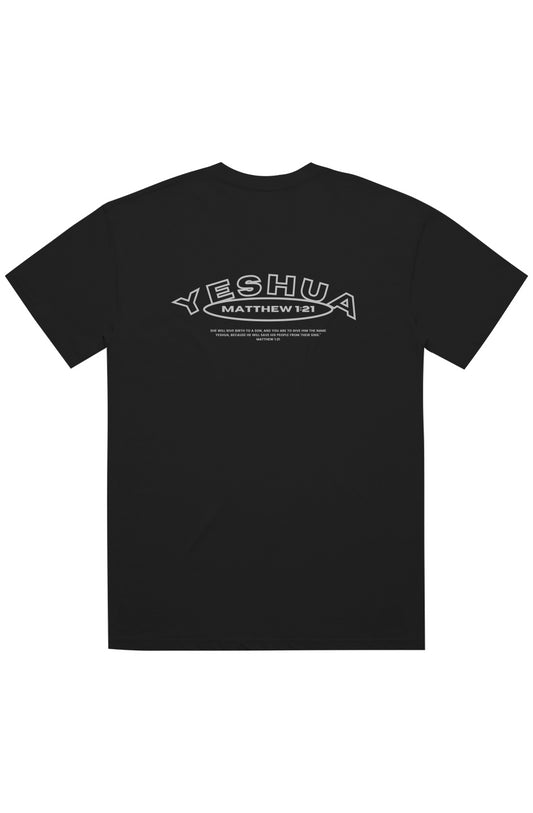 Yeshua Oversized Tee - Black