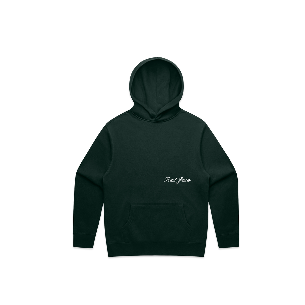 Trust Jesus Embroidered Hoodie