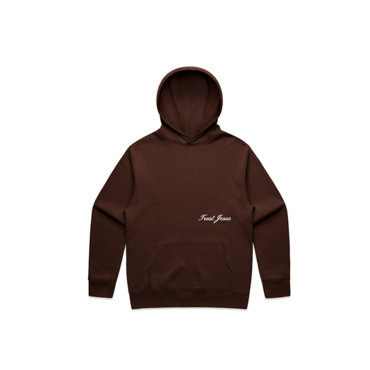 Trust Jesus Embroidered Hoodie